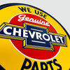 Genuine Chevrolet Parts - Tin Metal Sign For the Gear Head Sign Box Co.