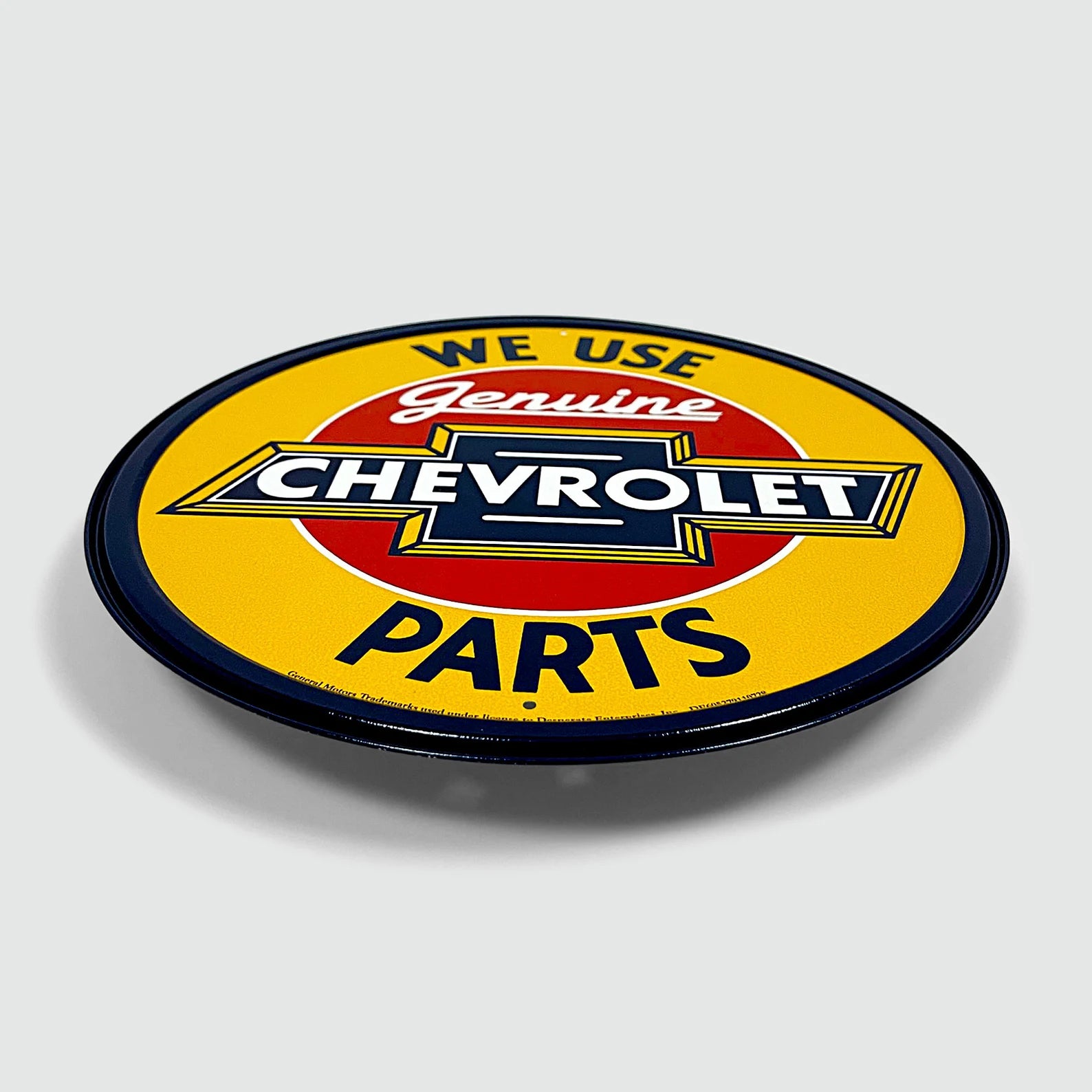 Genuine Chevrolet Parts - Tin Metal Sign For the Gear Head Sign Box Co.