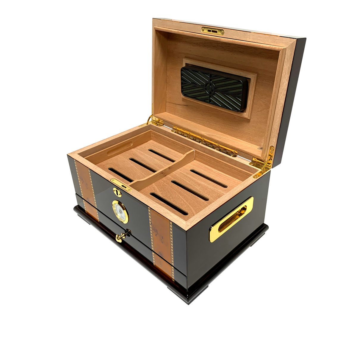 Solana Desktop Cigar Humidor For the Bar Quality Importers
