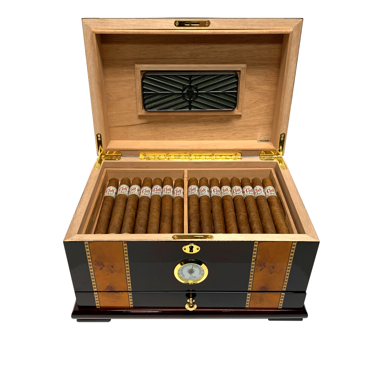 Solana Desktop Cigar Humidor For the Bar Quality Importers