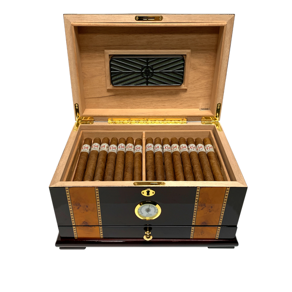 Solana Desktop Cigar Humidor For the Bar Quality Importers