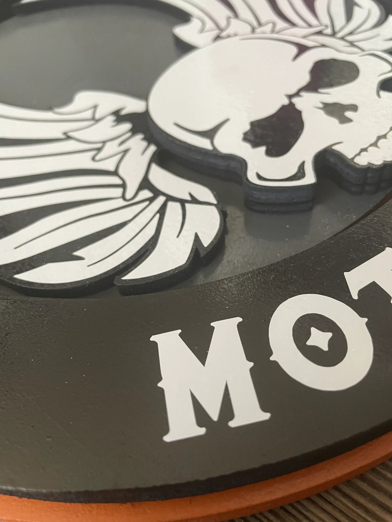 Harley-Davidson Motorcycles - Layered Wood Sign For the Gear Head Arizona Copper Beard