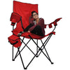 GIANT Red Camping Chair For the Outdoorsman Bourbon and Bluffs