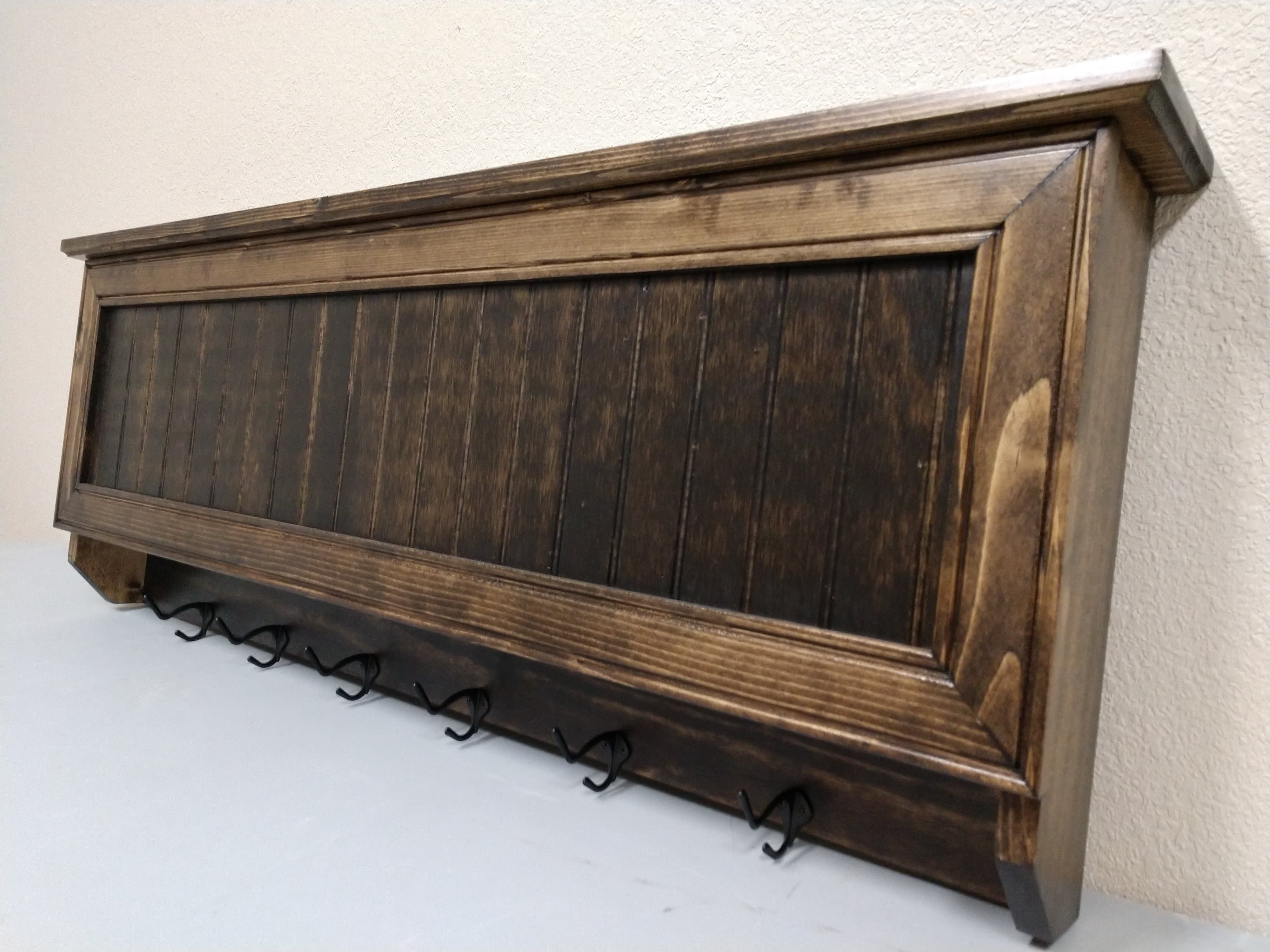 Large Coat Rack with Hidden Storage - Freedom Series