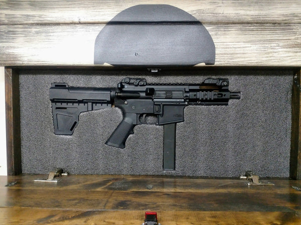 Punisher Skull Hidden gun storage sign