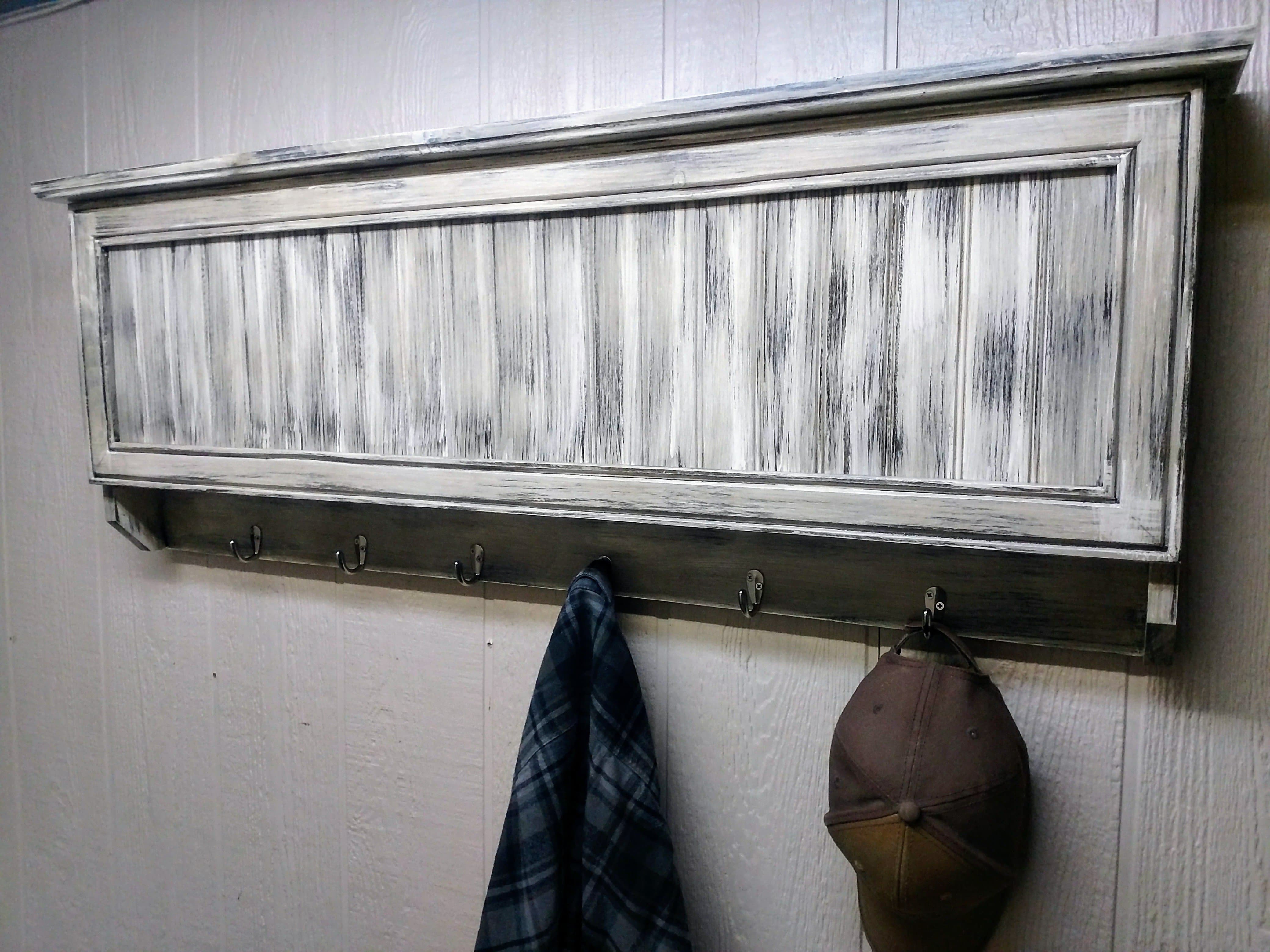 Large Coat Rack with Hidden Storage - Freedom Series
