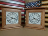 "Peacemaker” Wooden Gun Concealment Clock