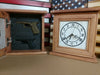 "Peacemaker” Wooden Gun Concealment Clock