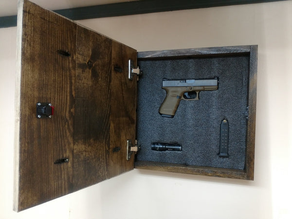 Chuck Norris Gun Concealment Wall Art Box