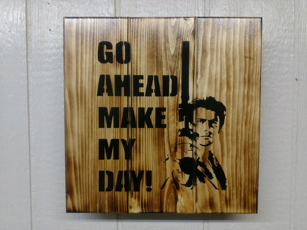 "Dirty Harry" Gun Concealment Wall Art Box