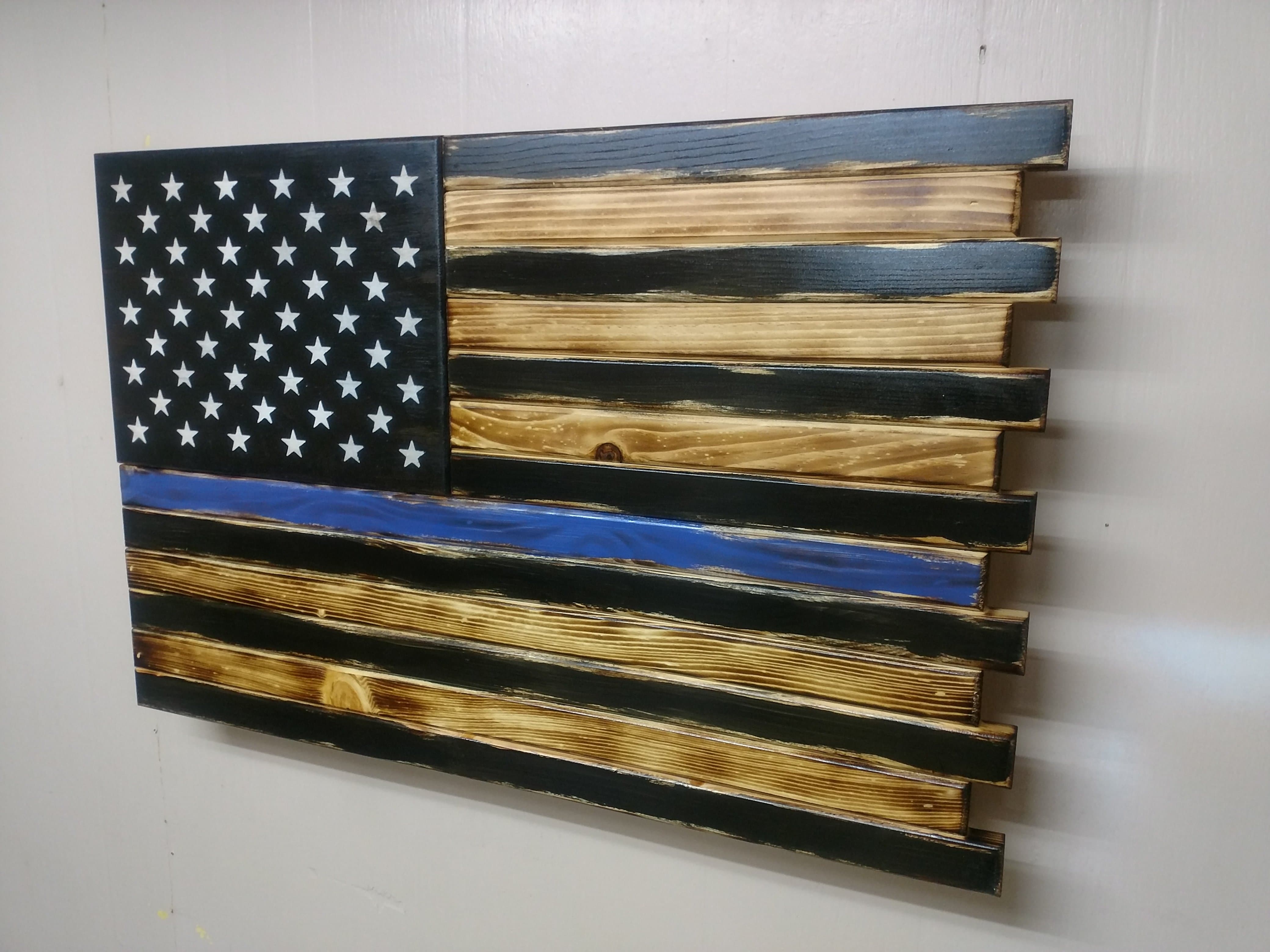 Single Compartment Small American Flag Gun Concealment Case