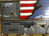 Premium 2 Compartment Gun Case - Half Flag & Half Logo Designs