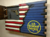 Small Hidden Gun Case with ½ USA Flag and ½ Graphic Design