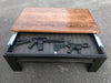 Modern Wooden Sliding Top Coffee Table