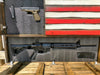 Large American Flag Gun Concealment Case with 2 Compartments