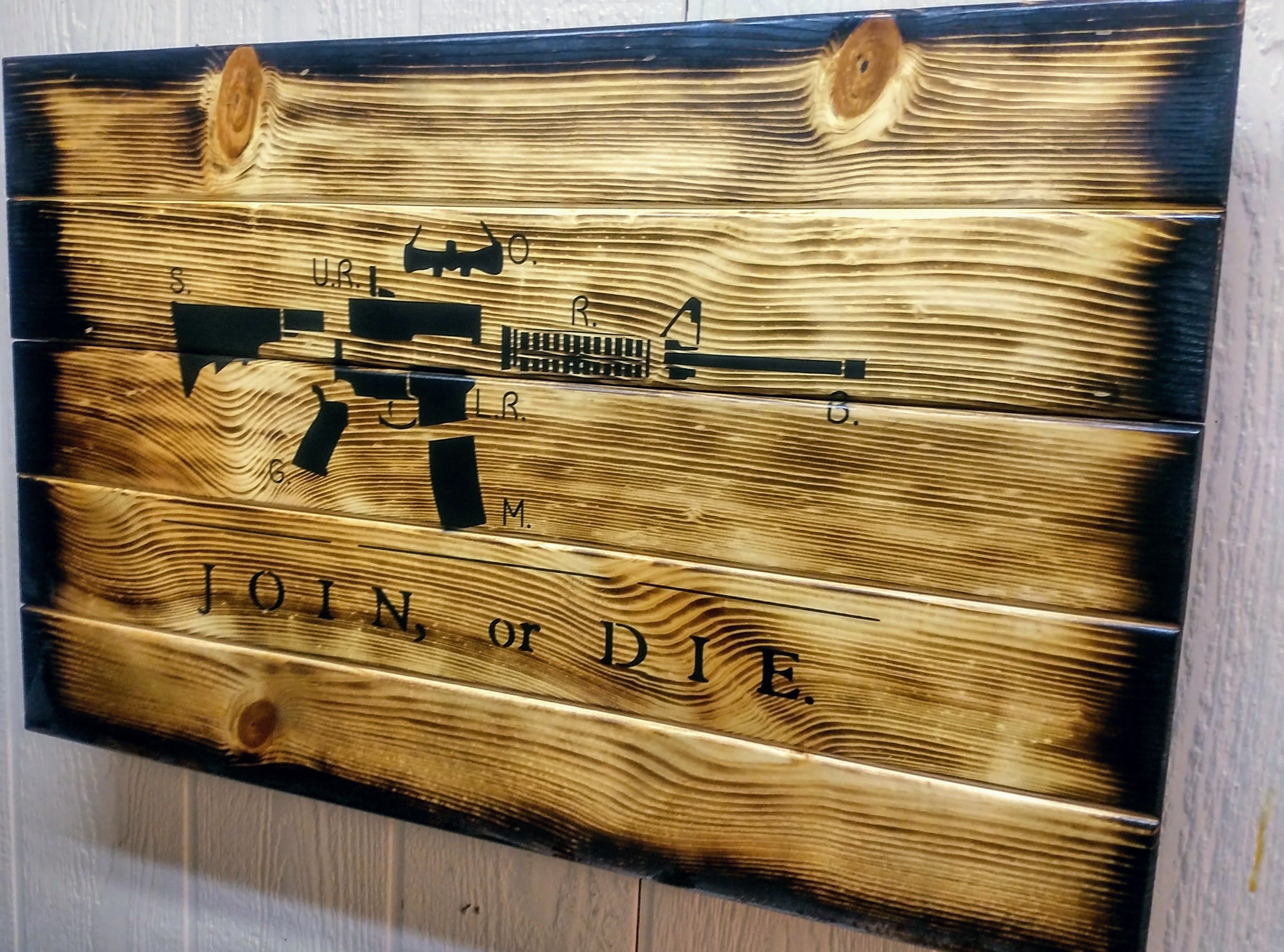 Charred AR-15 