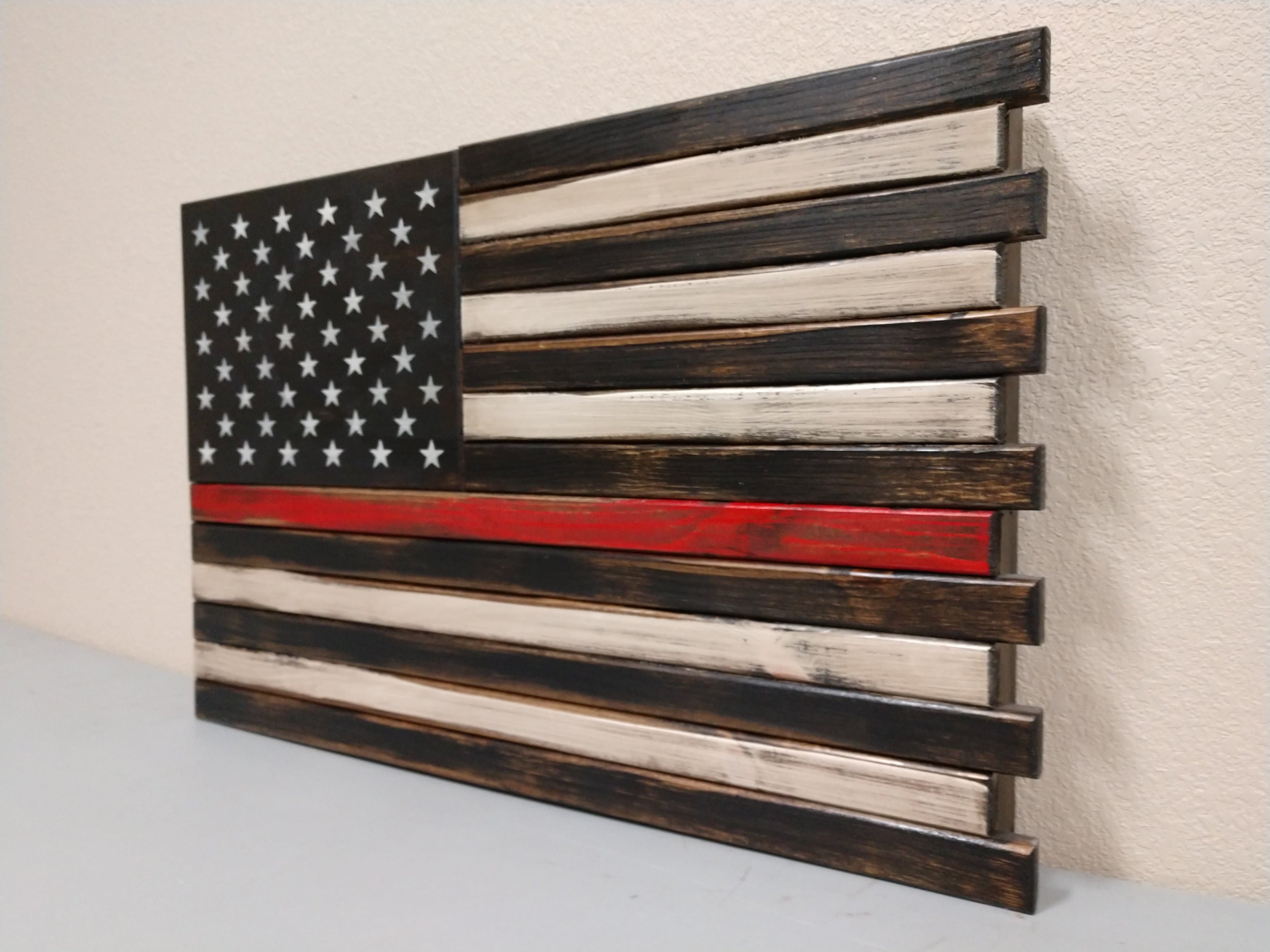 Dual Compartment Small American Flag Gun Concealment Case