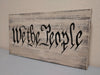Mini WE THE PEOPLE Mini Gun Storage Sign