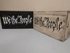 Mini WE THE PEOPLE Mini Gun Storage Sign