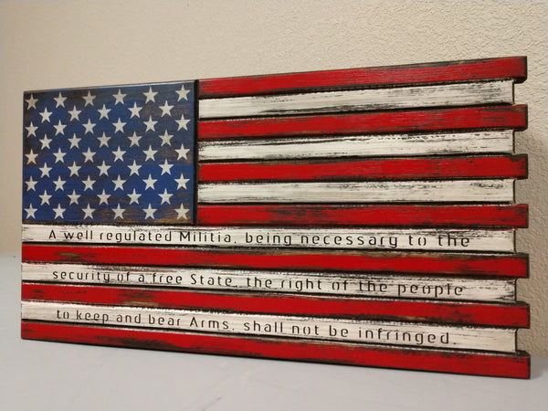 Mini American Flag Gun Concealment Case