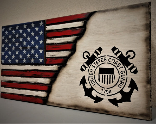 Mini American Flag Gun Concealment Case w/ Hybrid Design