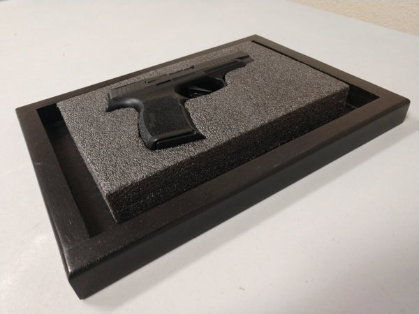 Wooden Gun Concealment Tissue Box