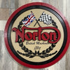 Norton Motorcycles - Layered Wood Sign