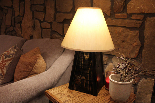 Wooden Gun Concealment Lamp