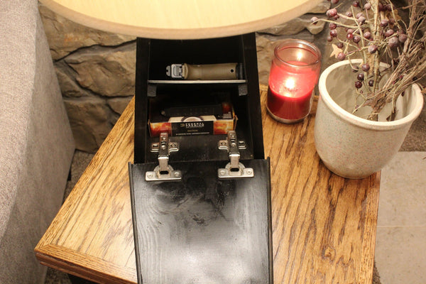 Wooden Gun Concealment Lamp