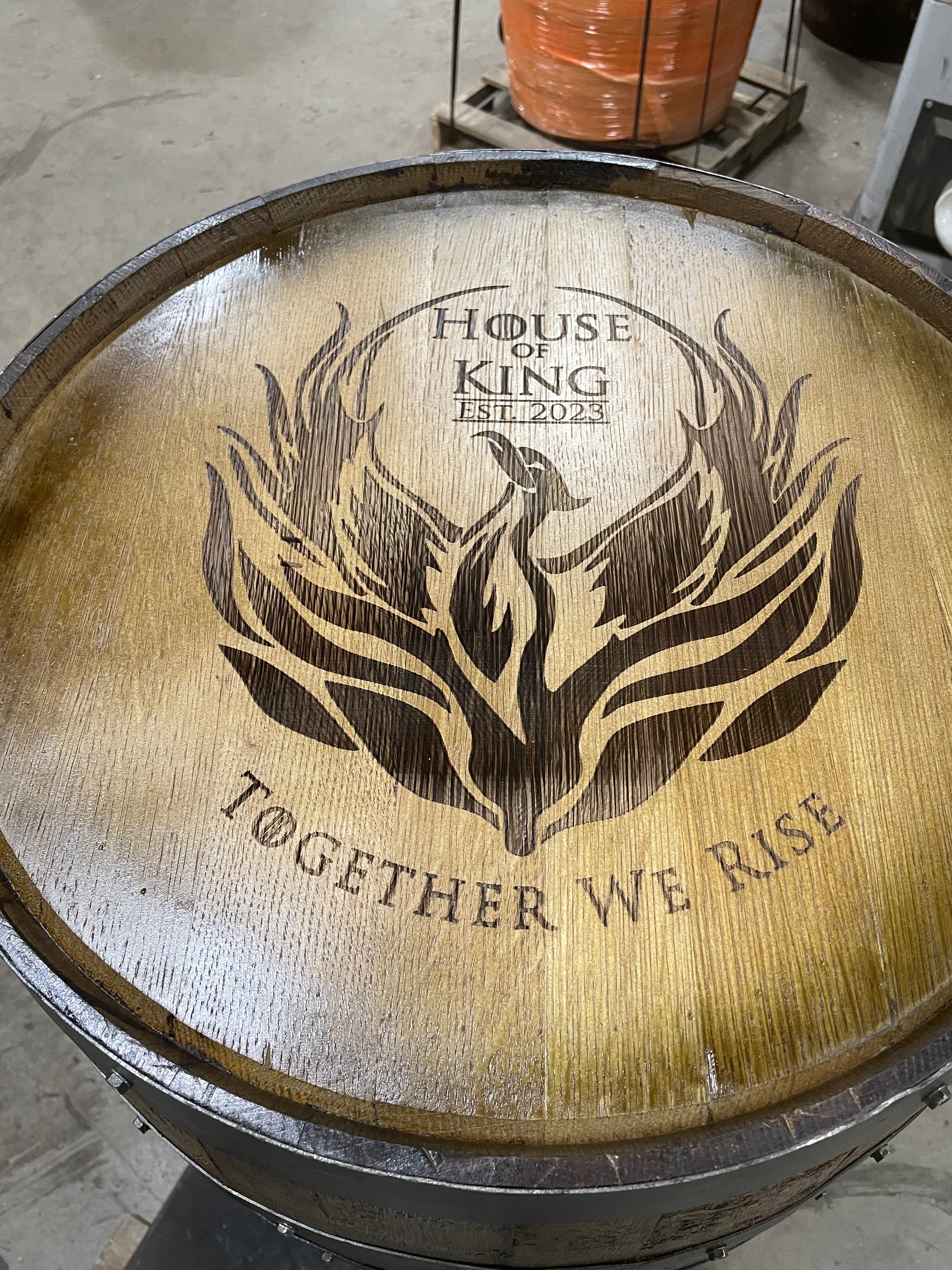 Standard  Whiskey Barrel Cabinet