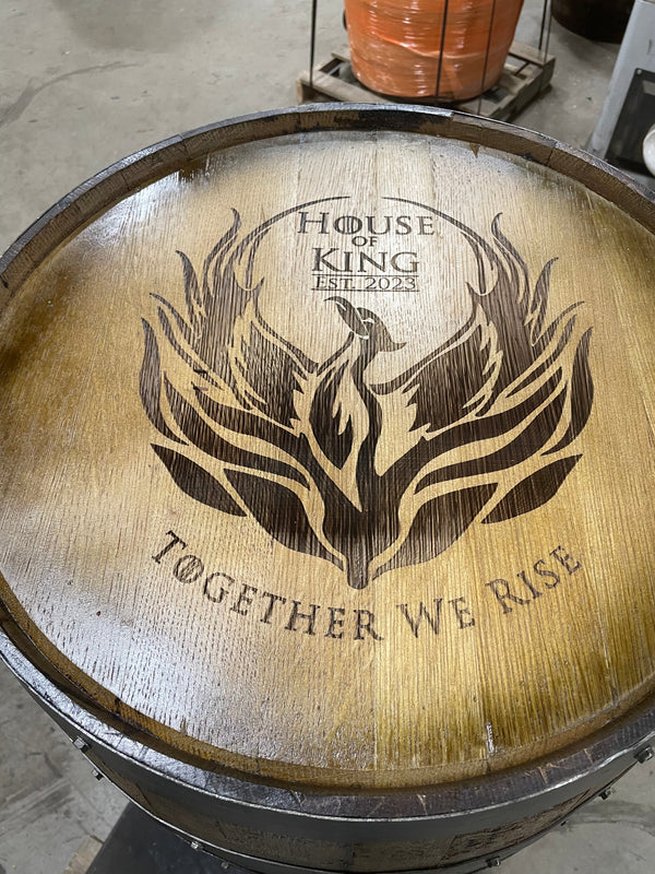 Standard  Whiskey Barrel Cabinet