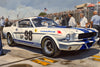 Ford Mustang 1965 Shelby Cobra GT350 - Gallery Wrapped Canvas For the Man Cave GJG Studios