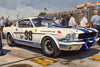 Ford Mustang 1965 Shelby Cobra GT350 - Gallery Wrapped Canvas