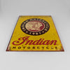 Indian Motorcycle 'Since 1901' - Tin Metal Sign For the Gear Head Sign Box Co.