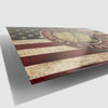Indian Motorcycle 'American Flag' - Tin Metal Sign For the Gear Head Sign Box Co.