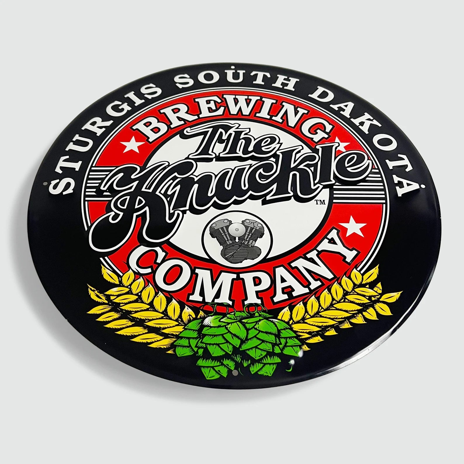 The Knuckle Brewing Company - Tin Metal Sign