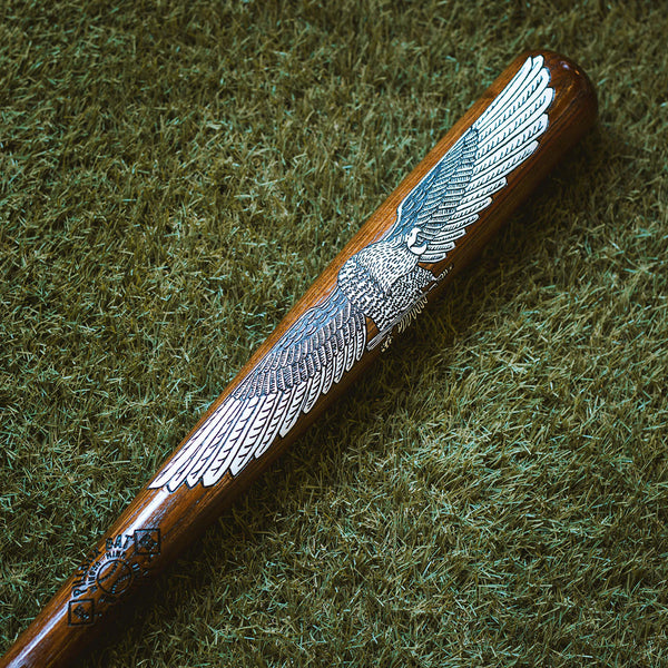 "Land of the Free"  - Baseball Art Bat