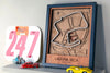 Laguna Seca Raceway - 3D Wood Track Map For the Gear Head Karta Trek