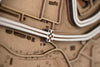 Laguna Seca Raceway - 3D Wood Track Map For the Gear Head Karta Trek