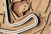 Laguna Seca Raceway - 3D Wood Track Map For the Gear Head Karta Trek