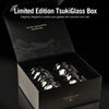 Limited edition TsukiGlass box with two crystal whisky glasses inside