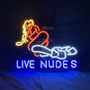 Live Nudes Girl Neon Signs Light