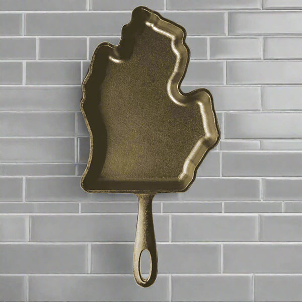 Cast Iron Skillet - Michigan Edition