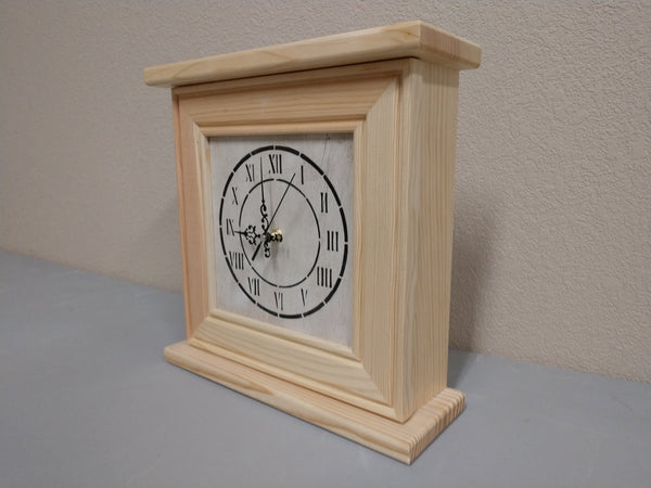 "Peacemaker” Wooden Gun Concealment Clock
