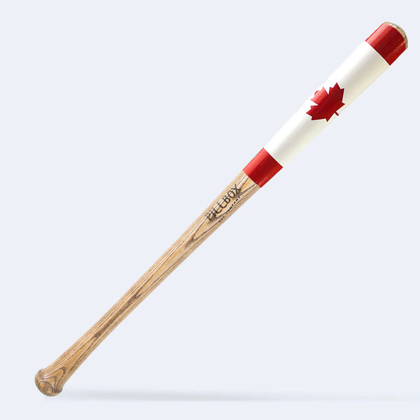 "Maple Leaf" - Baseball Art Bat
