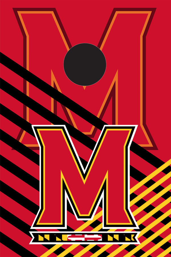 Cornhole Boards - University of Maryland For the Player Moseye Pong