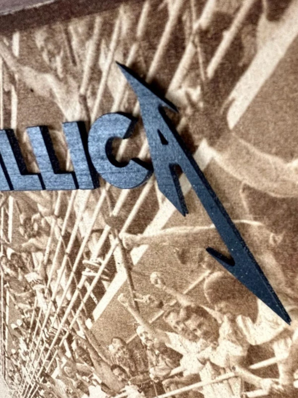 Metallica 'San Quentin Prison' - Wood Sign