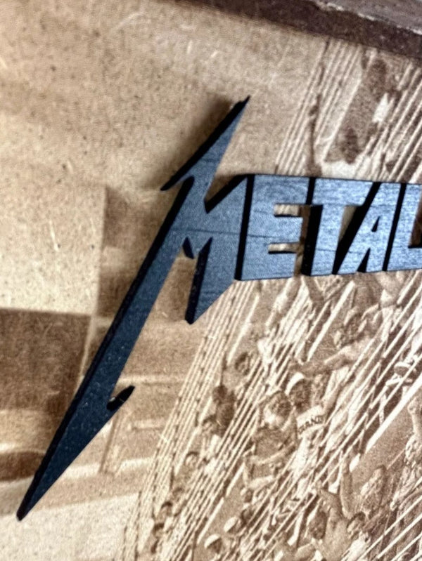 Metallica 'San Quentin Prison' - Wood Sign