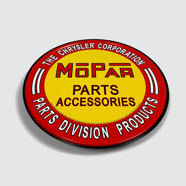 Chrysler Mopar Parts and Accessories - Tin Metal Sign