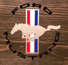 Ford Mustang -  Wood Spark Plug Rack